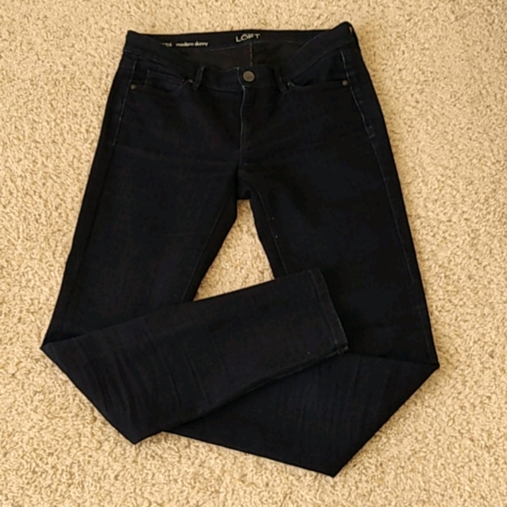Ann Taylor Loft Jeans.  27/4.  Modern skinny.